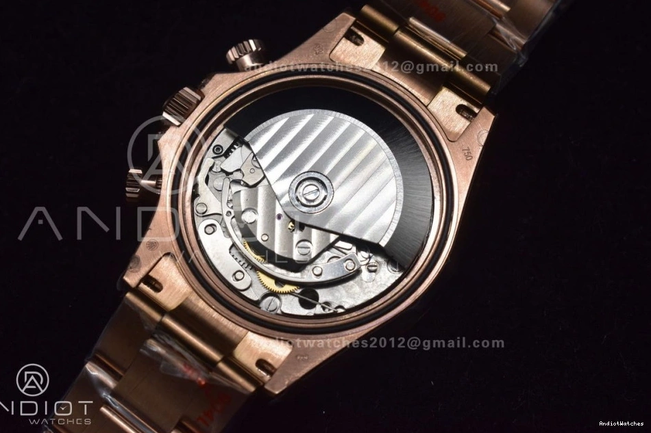 on TWF Edition Bracelet RG 428 Dial Black Crystal Rainbow YG 116595RBOW Best A Daytona Classic 0719